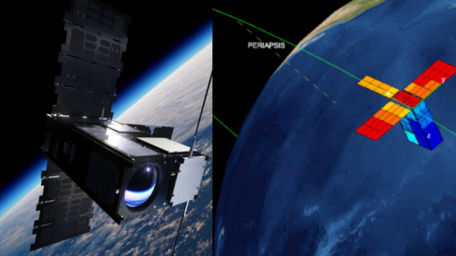 Polski satelita Intuition-1 świętował rok udanego działania.