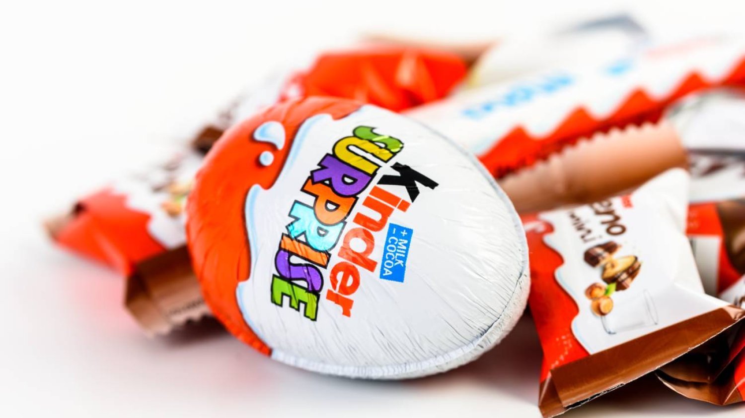 Kinder Niespodzianka i inne produkty