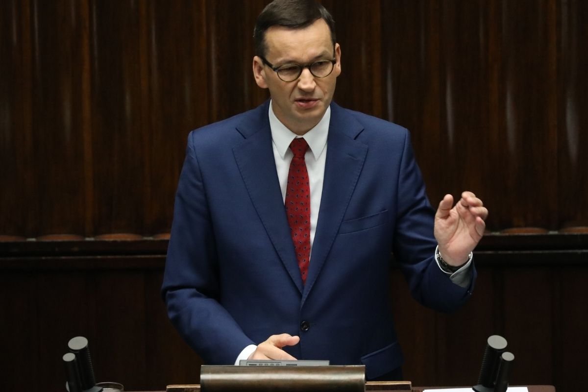 Premier Mateusz Morawiecki w Sejmie