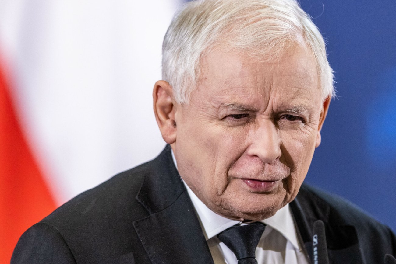 Prezes PiS Jarosław Kaczyński