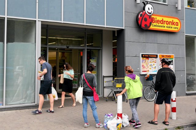 Sklep Biedronki na warszawskim Wrzecionie.