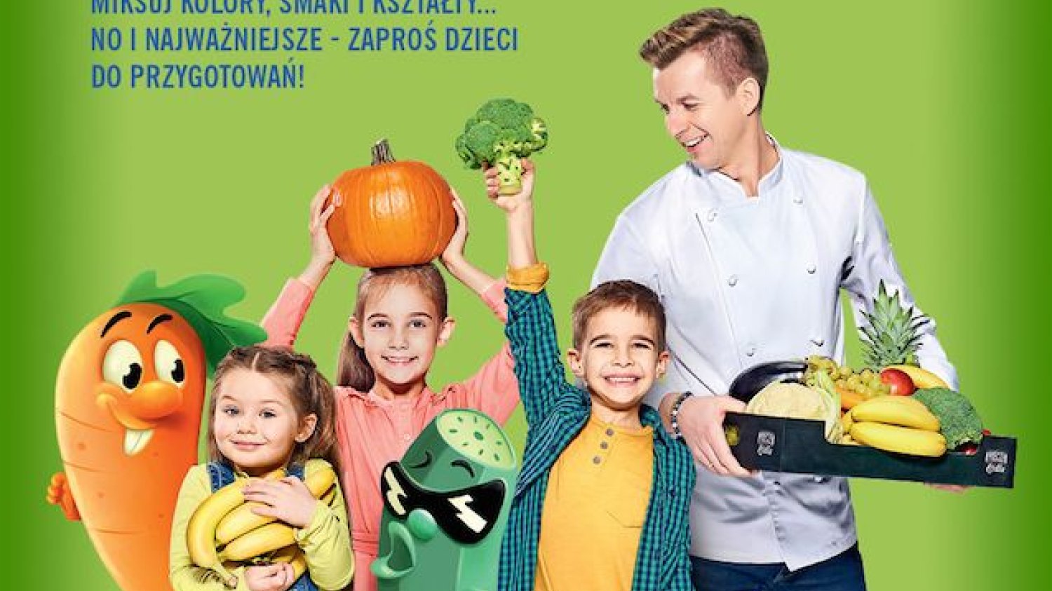Lidl chce uczyć dzieci, jak zdrowo jeść.