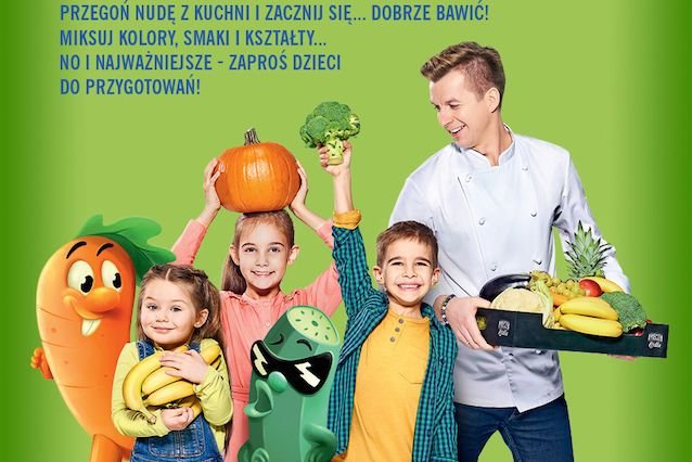 Lidl chce uczyć dzieci, jak zdrowo jeść.