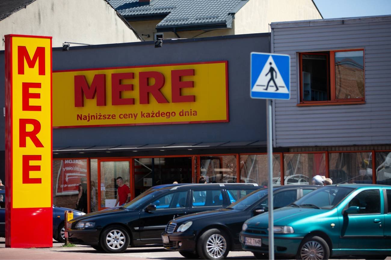 Pierwszy w Polsce sklep dyskontowy rosyjskiej sieci Mere w Częstochowie.