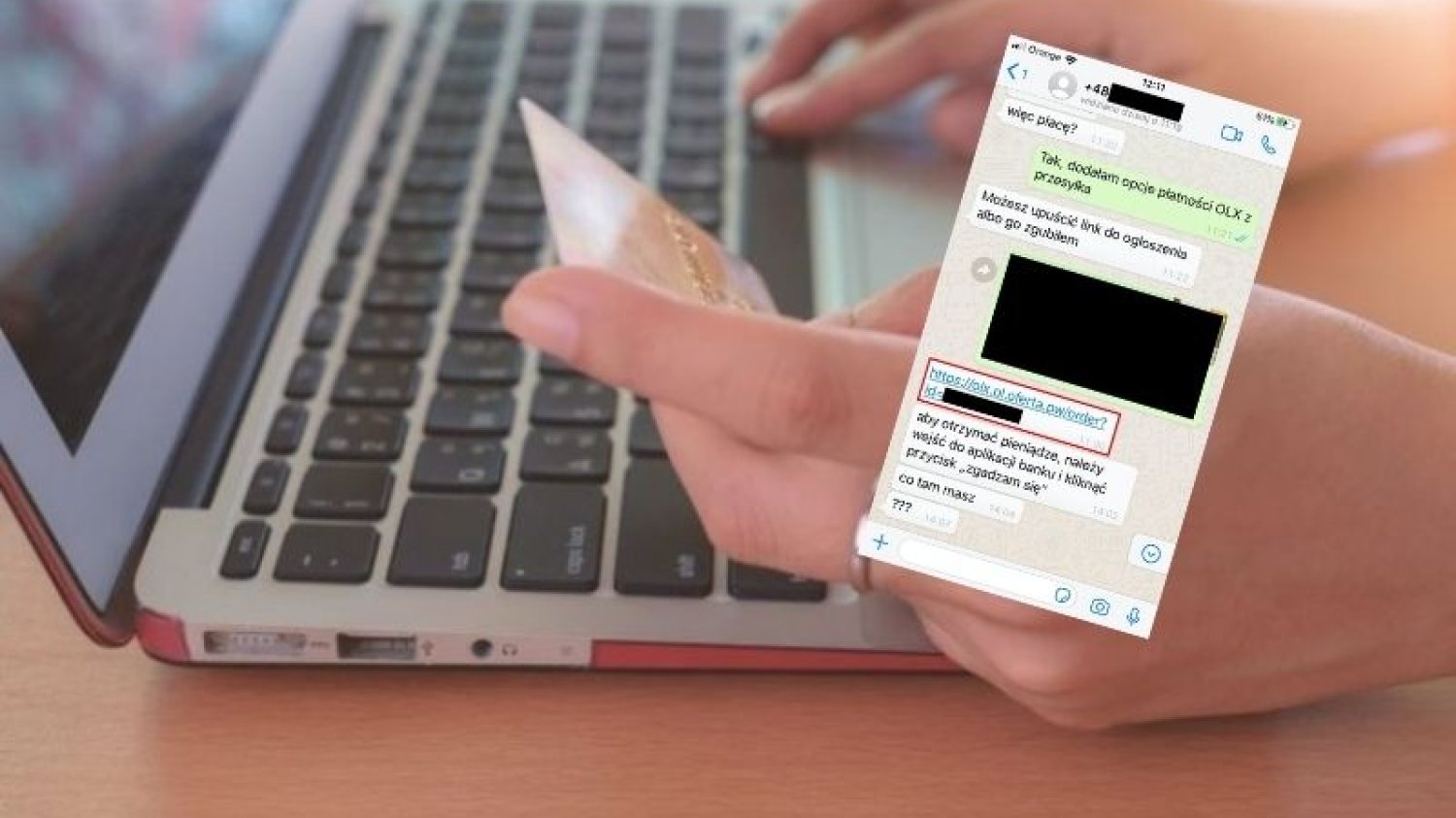 Coraz popularniejsze jest oszustwo na OLX za pomocą komunikatora WhatsApp.