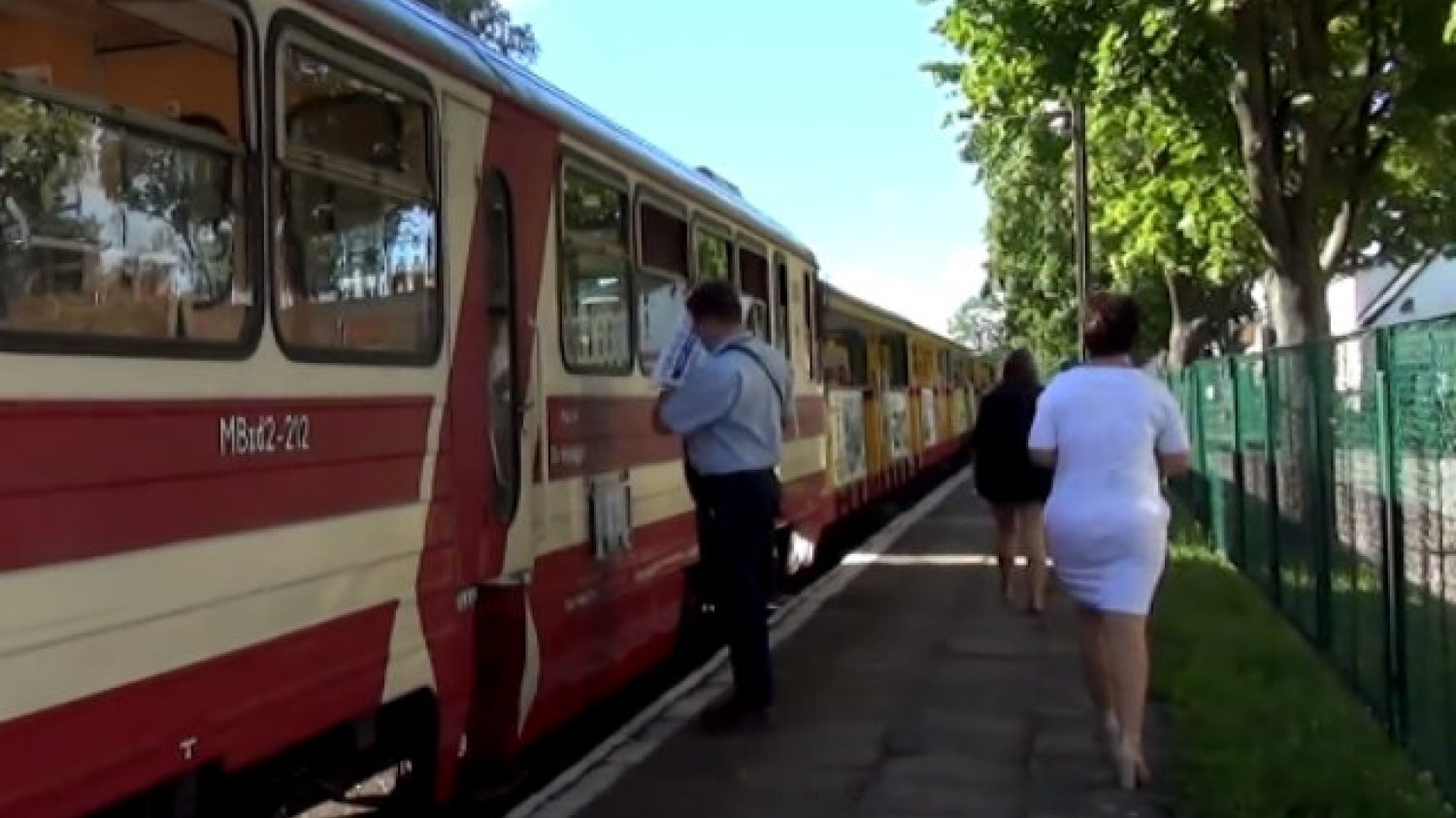 Kolejka wąskotorowa w Nowym Dworze Gdańskim