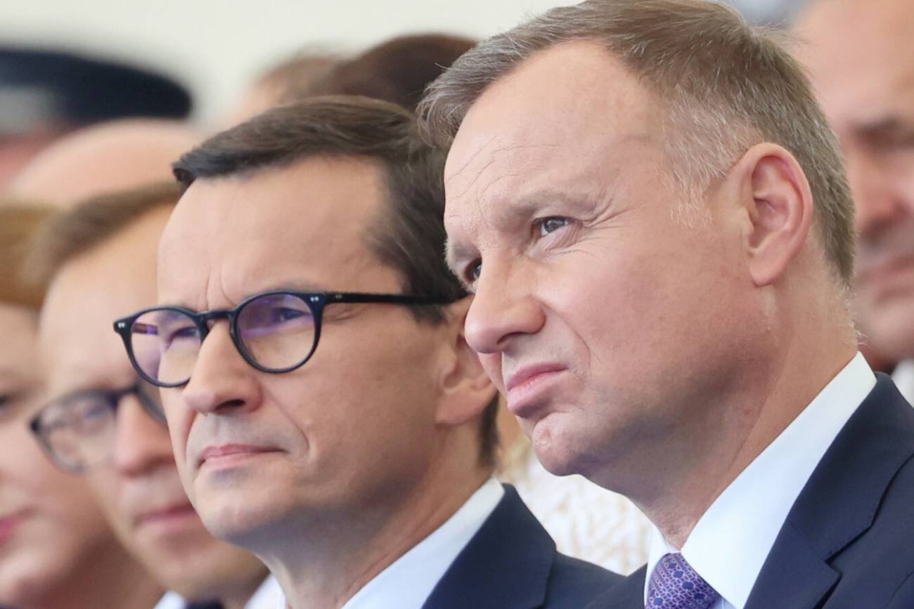 Mateusz Morawiecki i Andrzej Duda
