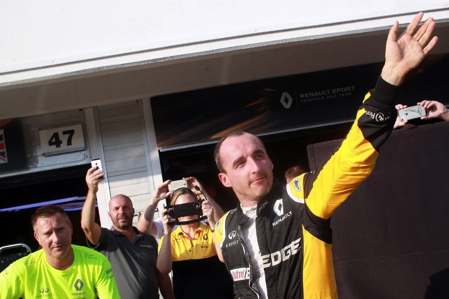 W czasie transferu do F1 Robert Kubica był u szczytu popularności.