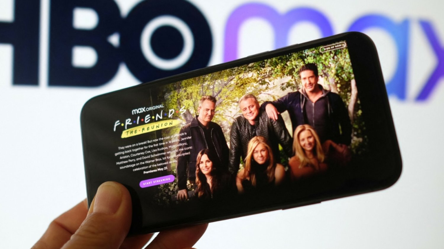 Smartfon, HBO Max.