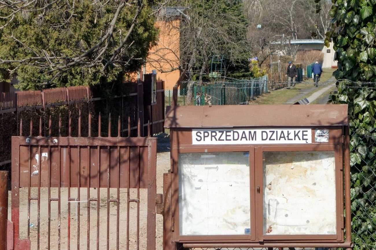 Fliperzy zaczęli skupować działki w rodzinnych ogródkach działkowych