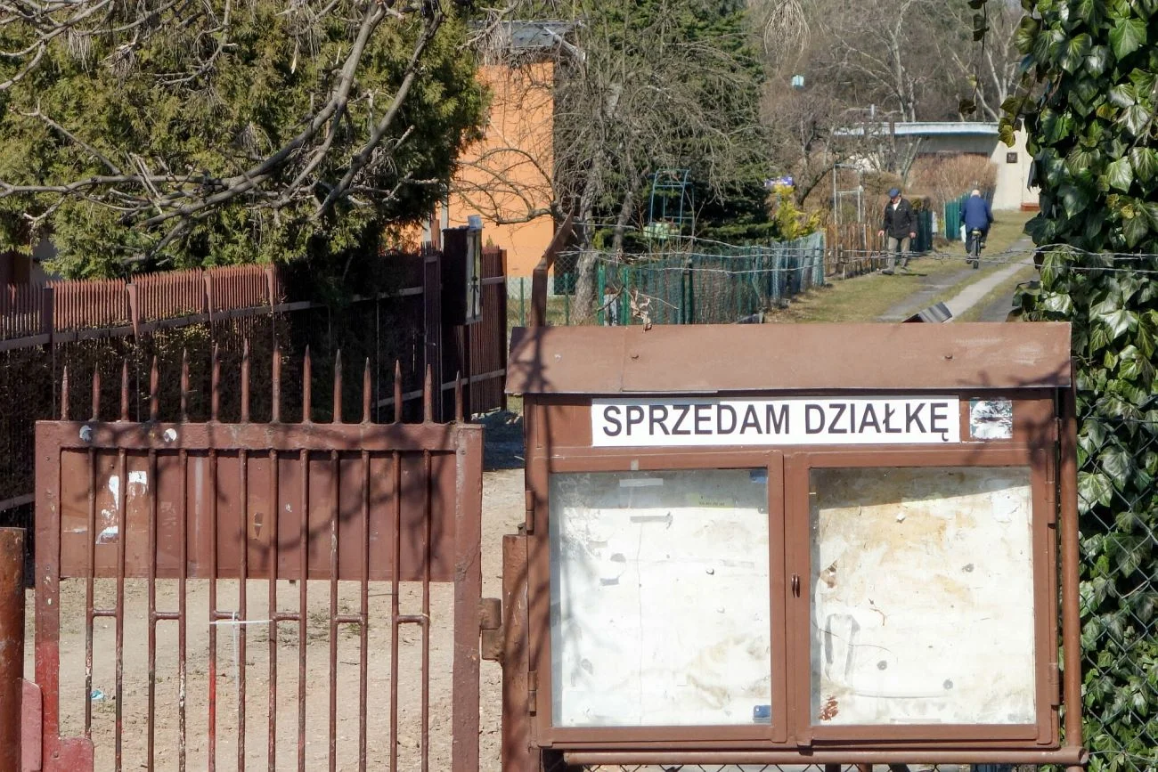 Fliperzy zaczęli skupować działki w rodzinnych ogródkach działkowych