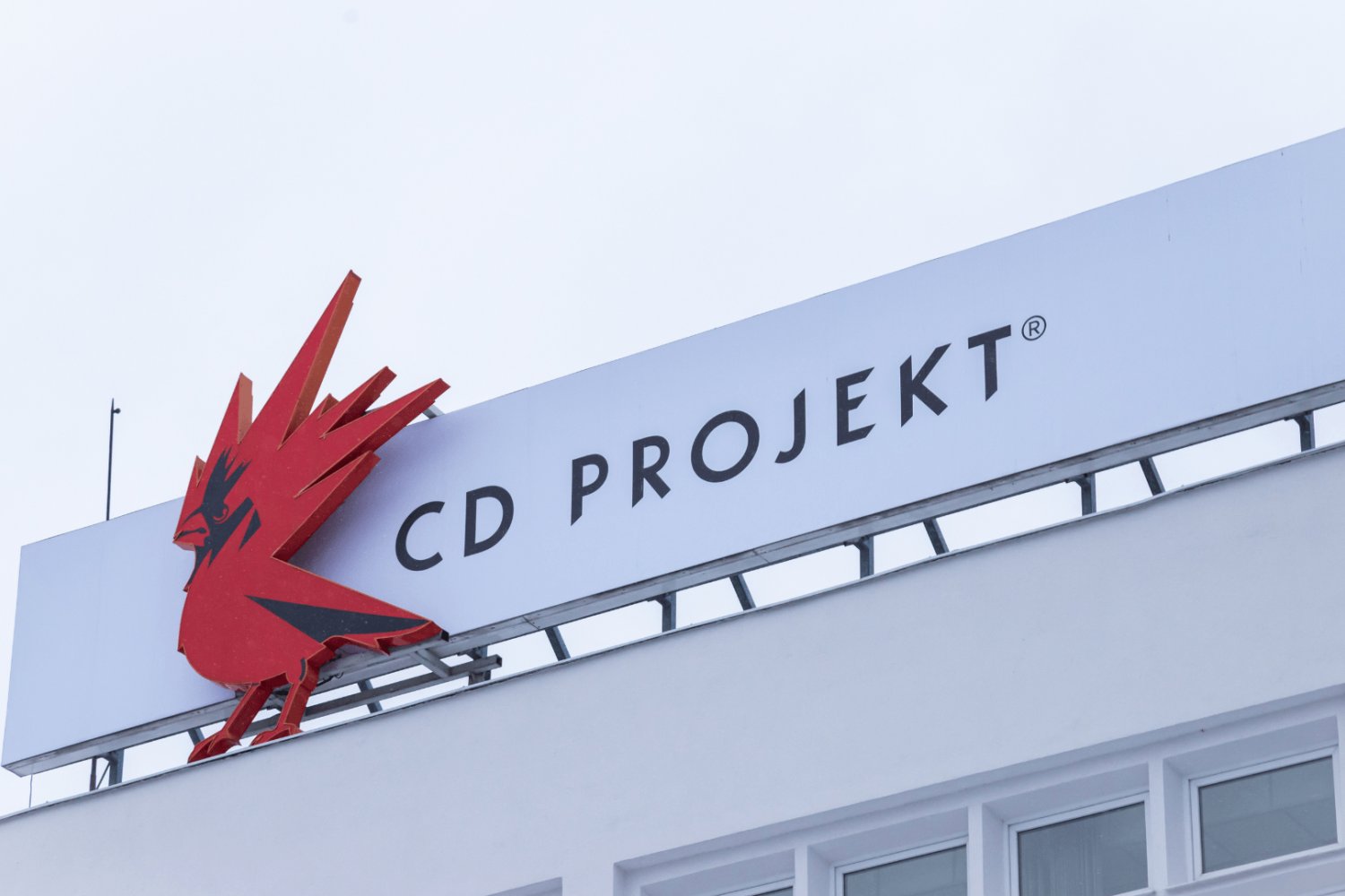 Kurs akcji CD Projektu rośnie. Inwestorzy czekają na kluczowe wydarzenie. Biurowiec CD Projektu w Warszawie.