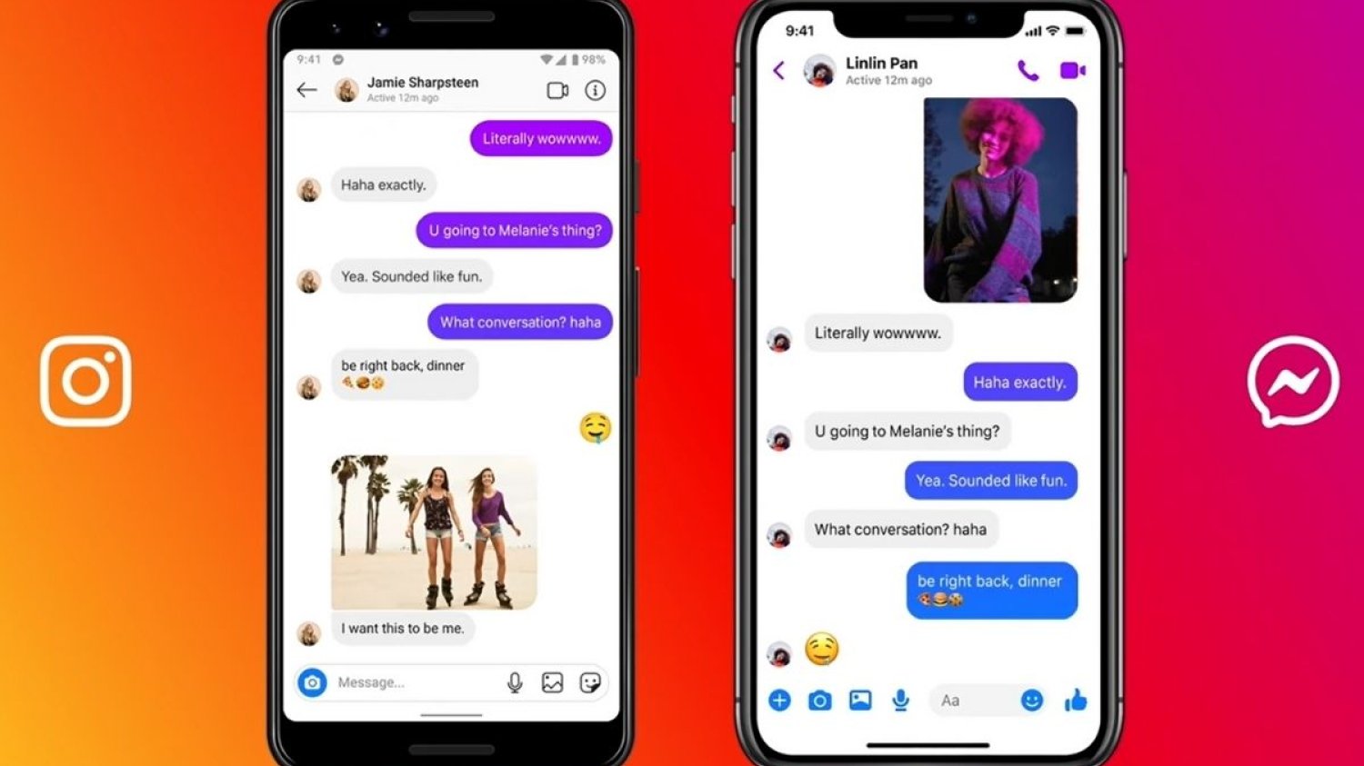 Messenger łączy się z Instagramem.