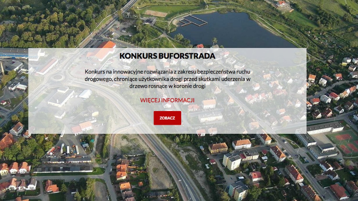 Informacja o konkursie na stronie olsztyńskiego Zarządu Dróg Wojewódzkich