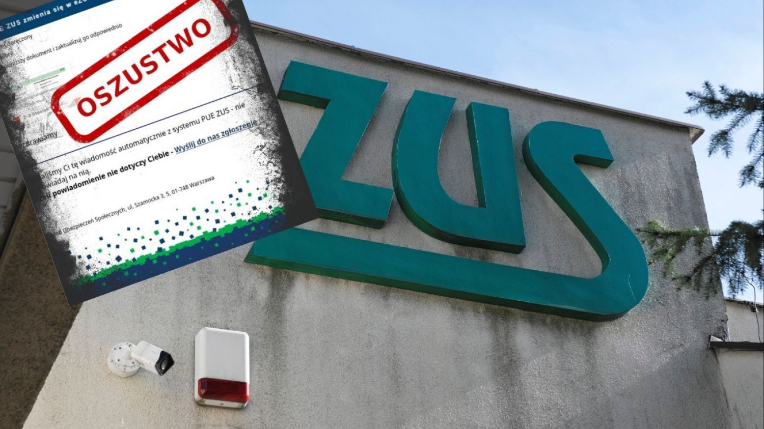 Oszuści wysyłają fałszywe wiadomości o logowaniu do eZUS.
