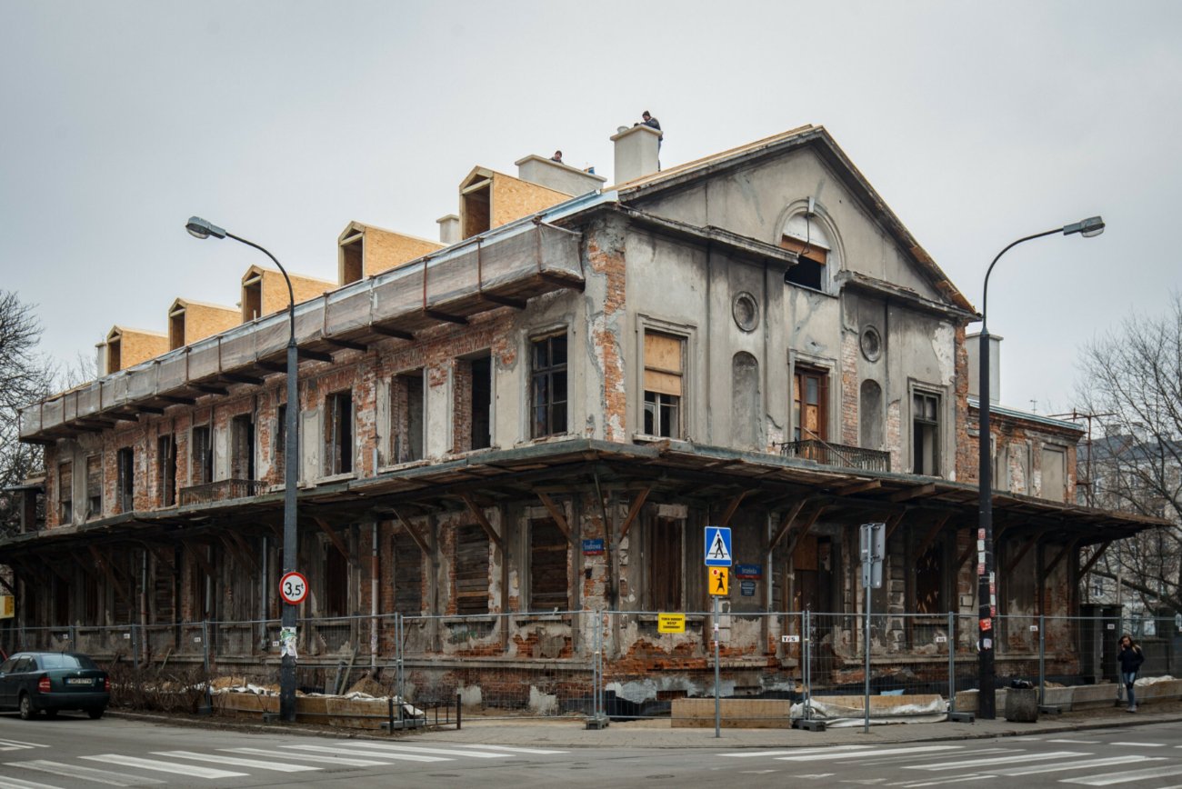 Zabytowy budynek w Warszawie