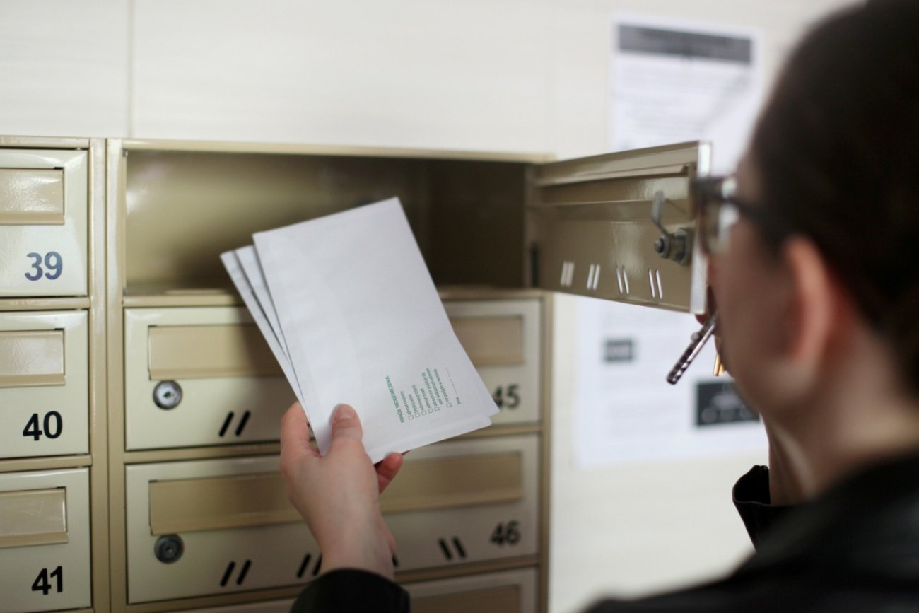 List, skrzynka pocztowa.