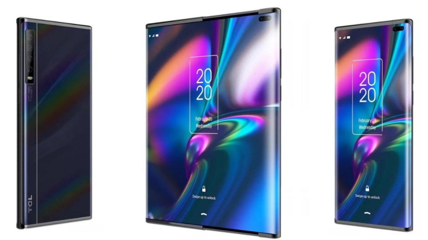 Rozsuwany telefon miał być zaprezentowany przez TCL podczas odwołanych targów MWC w Barcelonie.