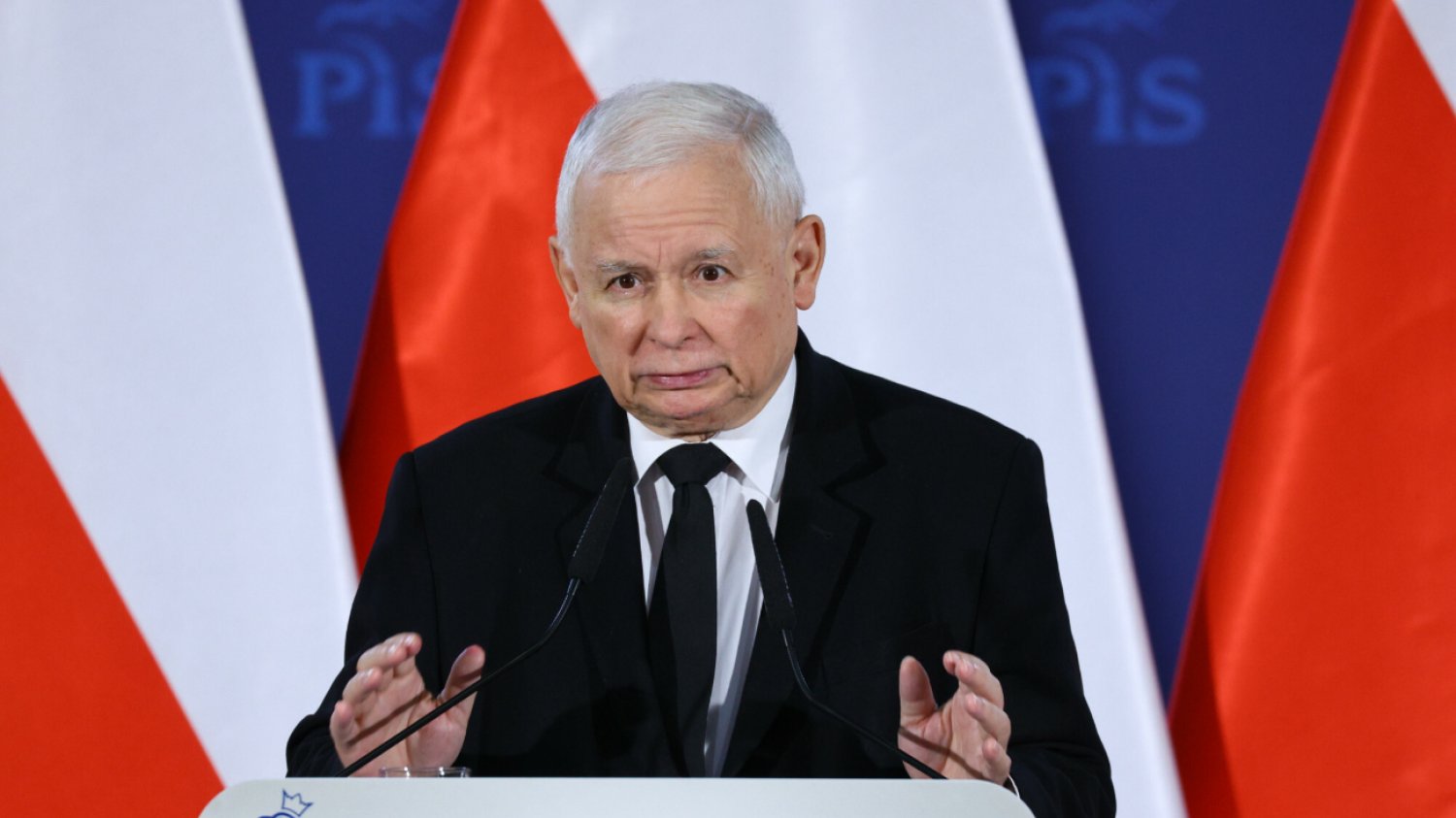 Jarosław Kaczyński na spotkaniu z wyborcami