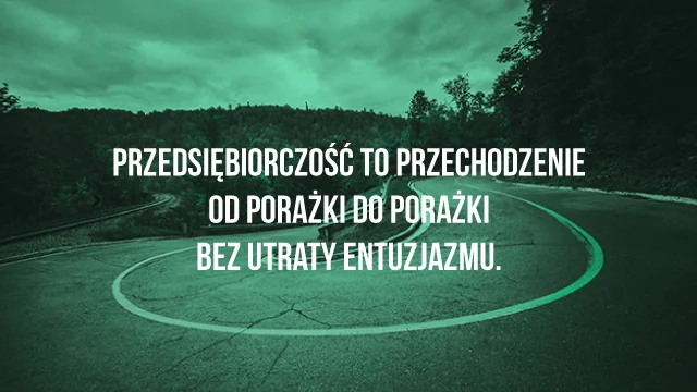 Byle nie wypaść z zakrętu.