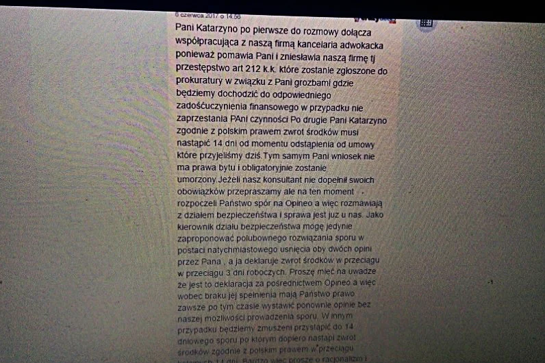Tak sklep odwraca kota ogonem w sporze z klientką