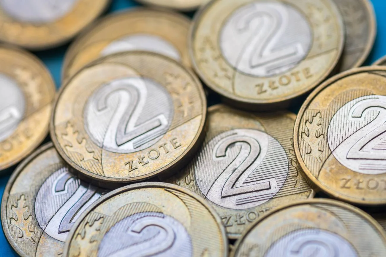 2 złote, moneta PLN, polski złoty