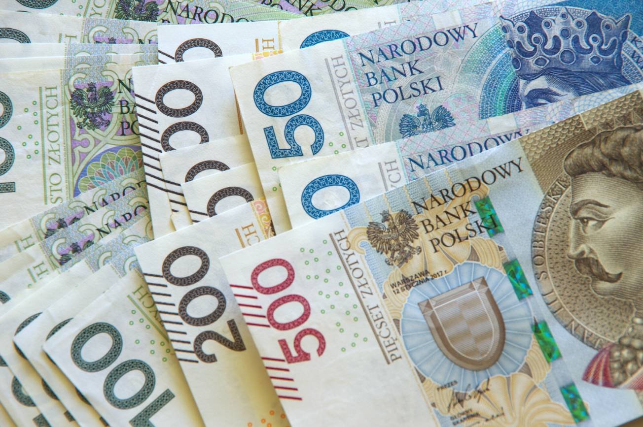 polskie banknoty - PLN