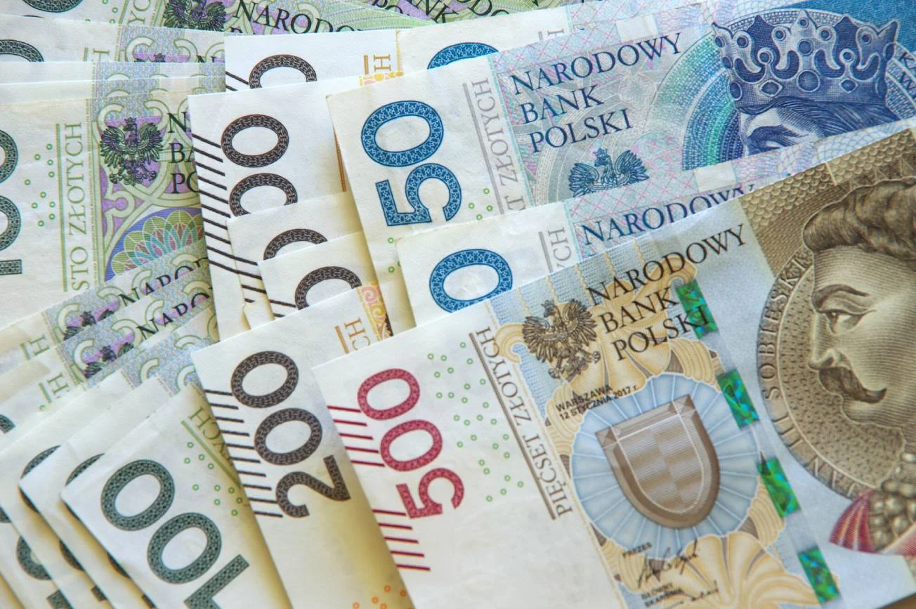 polskie banknoty - PLN
