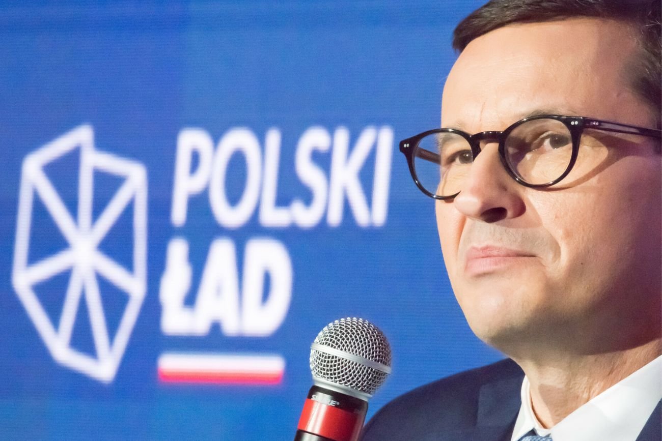 Mateusz Morawiecki prezentuje Polski Ład.