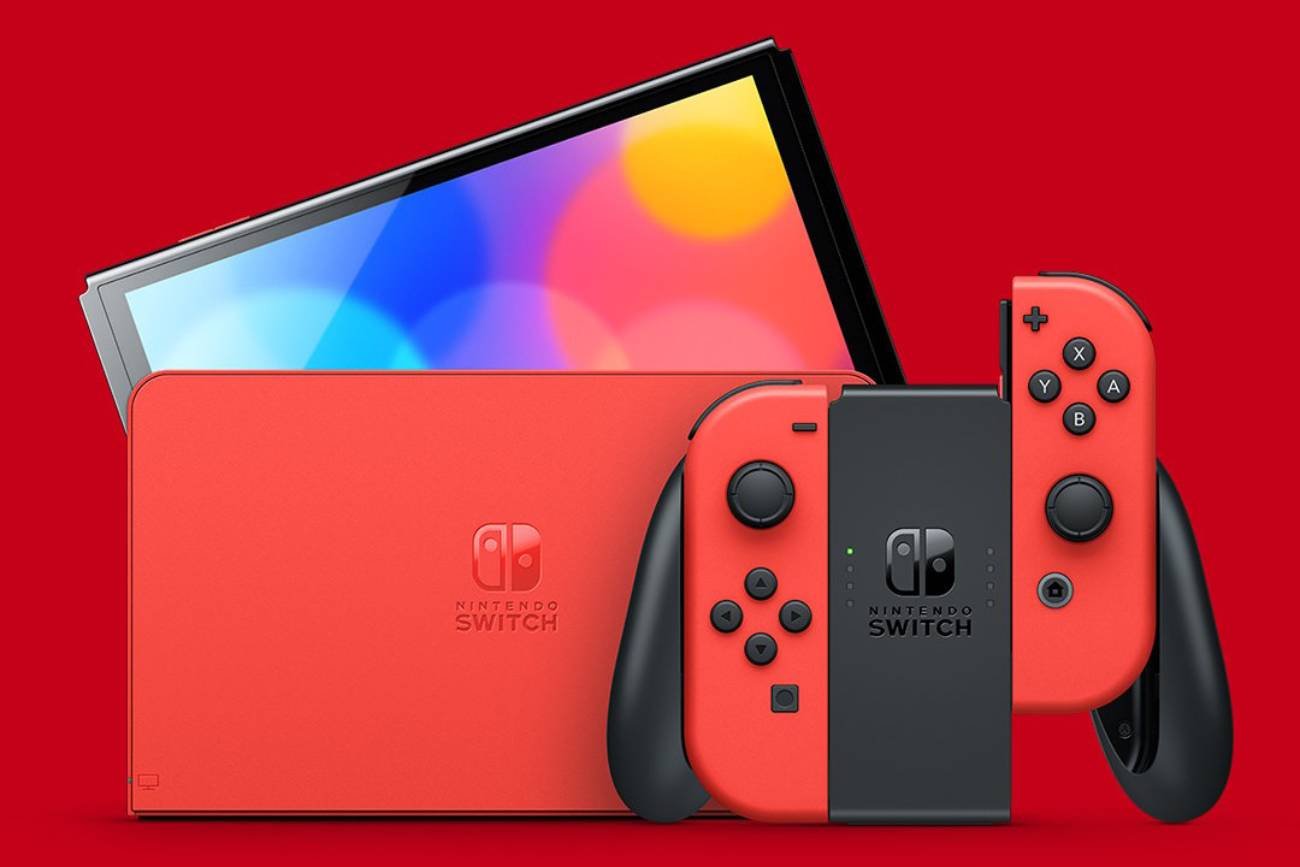 Edycja Mario Red z okazji nadchodzącej premiery Super Mario Bros. Wonder.