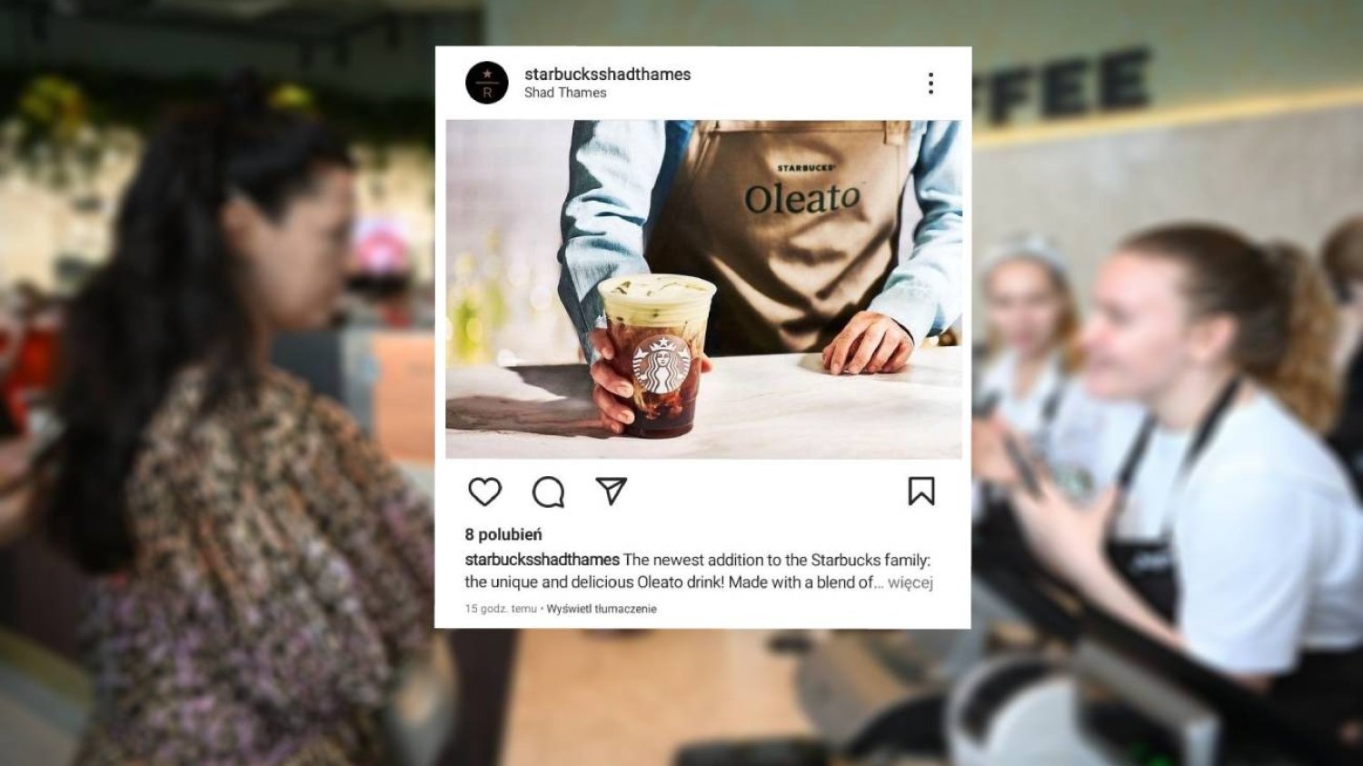 Starbucks ma w ofercie nową kawę
