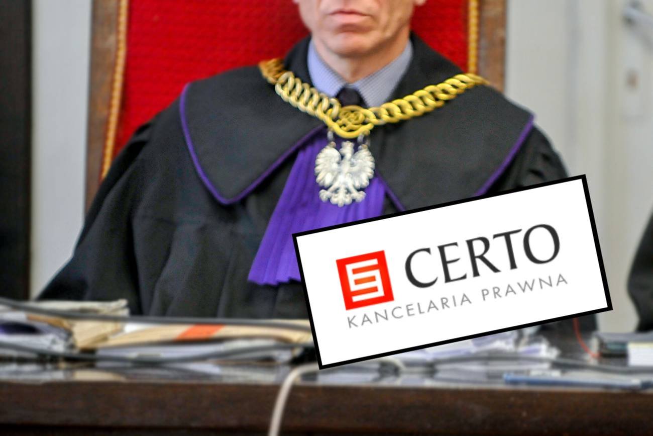 Założycielce Kancelarii Prawnej Certo postawiono zarzuty