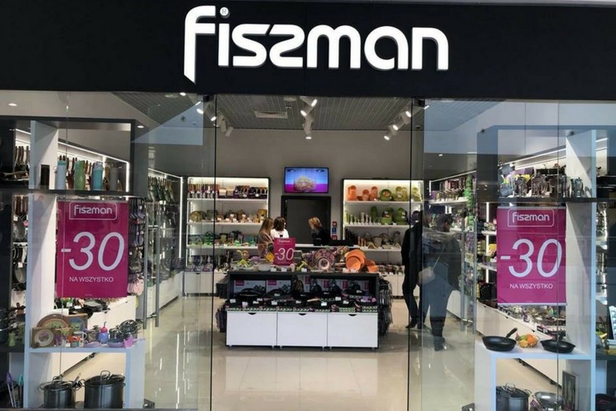 Sklep rosyjskiej sieci w warszawskiej galerii Wola Park.