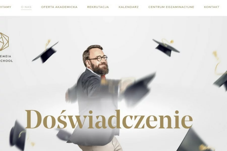 Andrzej Dethloff, założyciel szkoły.