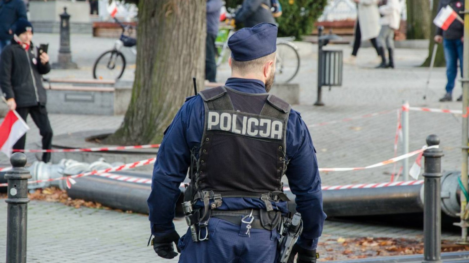 Policjant na służbie