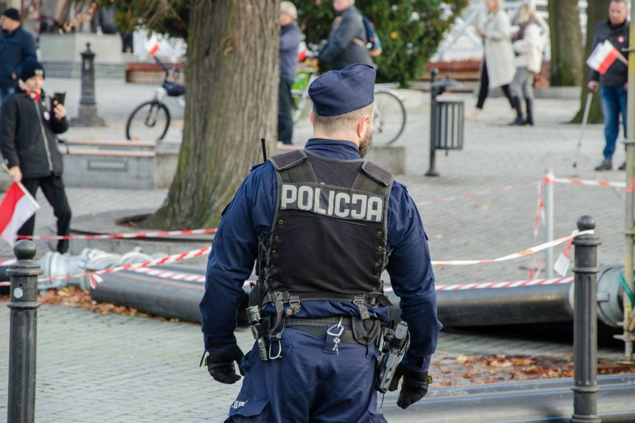 Policjant na służbie