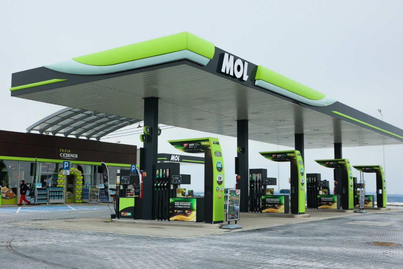Stacja benzynowa MOL w Polsce