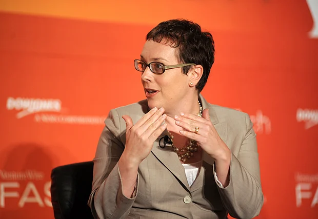 Julia Angwin, dziennikarka śledcza, autorka książki "Społeczeństwo nadzorowane".