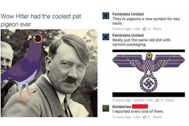 Fioletowy ptak i Hitler? Przecież to oczywiste!