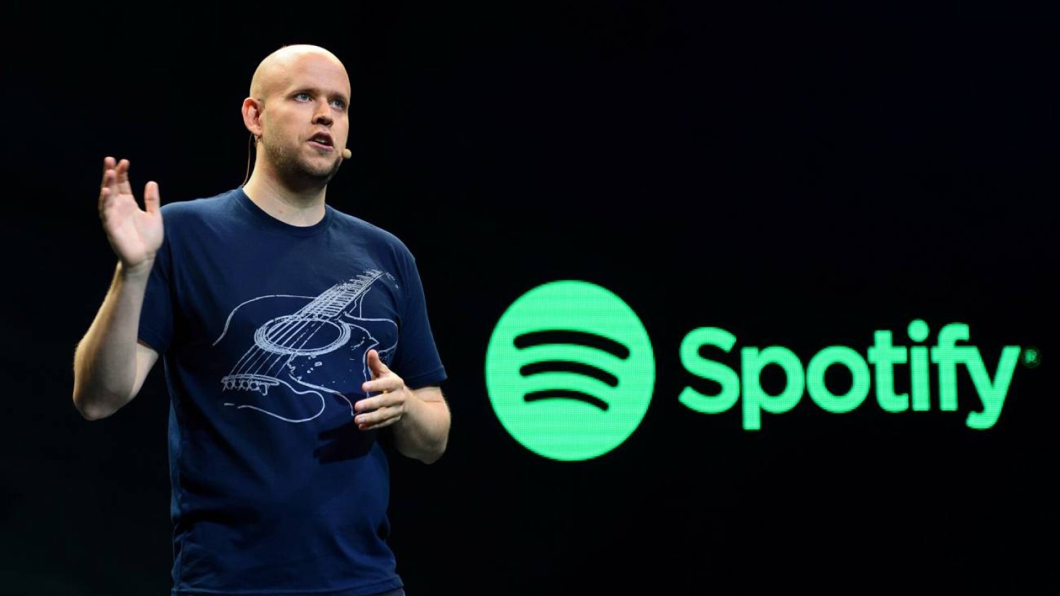 Daniel Ek, prezes Spotify.