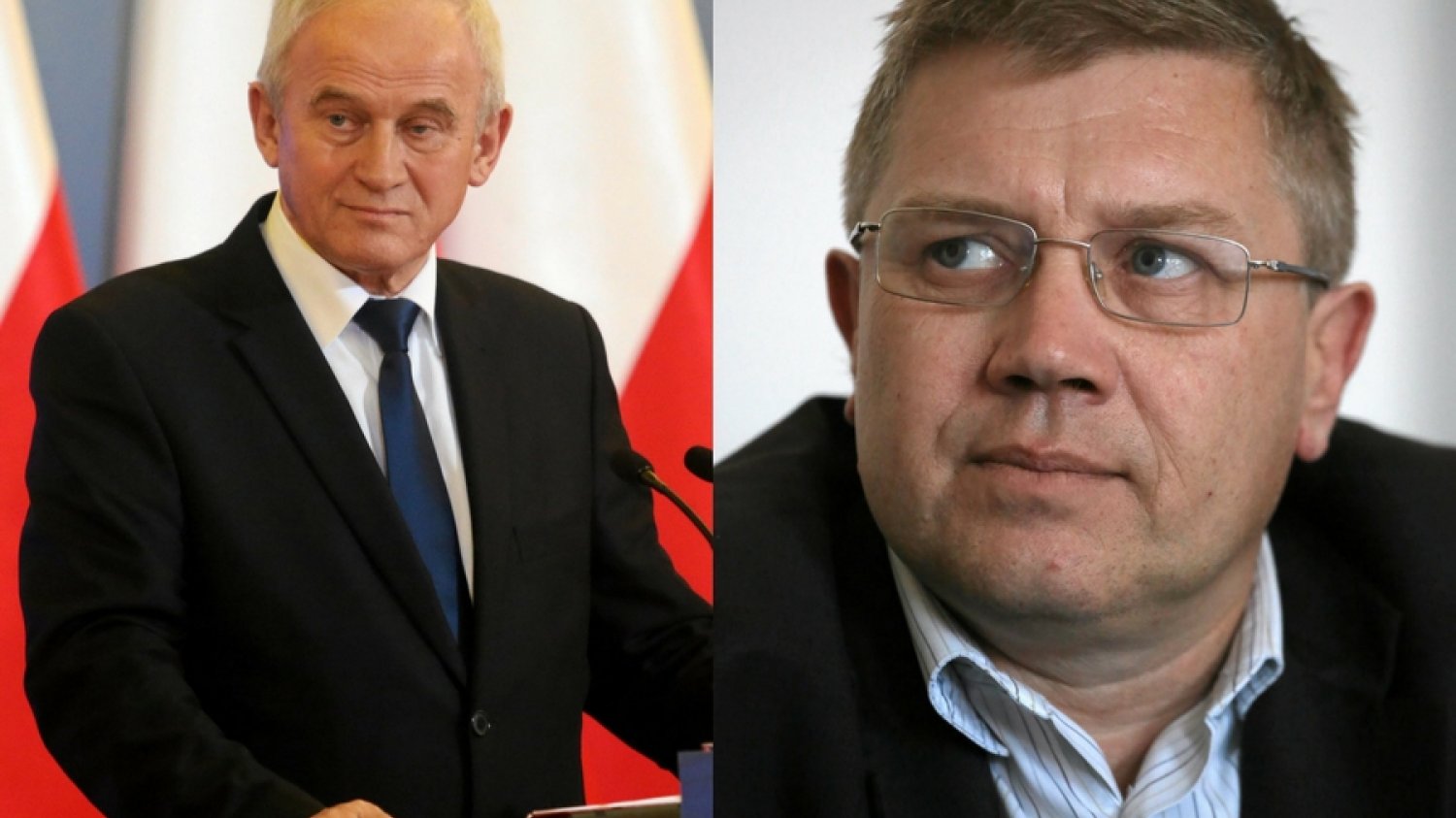 Minister energii Krzysztof Tchórzewski i szef ZPP, Cezary Kaźmierczak.
