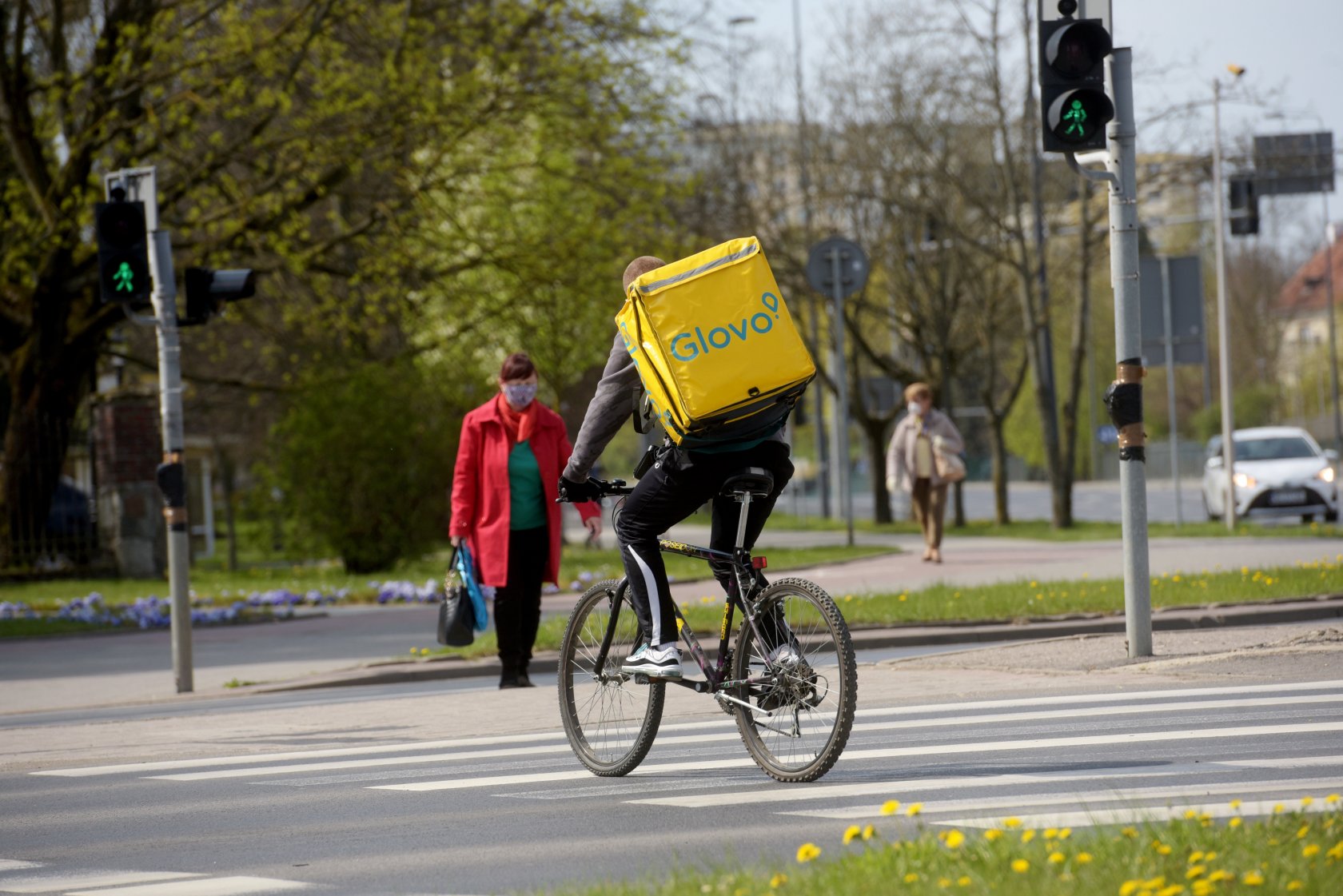 Kurierzy firmy Glovo próbowali strajkować.