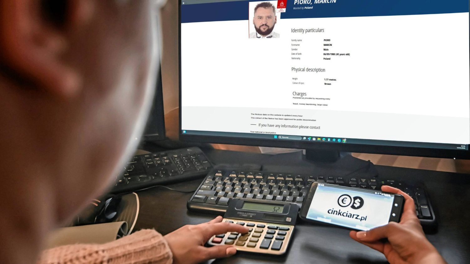 Prezes Cinkciarz.pl poszukiwany przez Interpol. Upadłość firmy jest coraz bliżej, co ułatwi poszkodowanym odzyskanie środków.