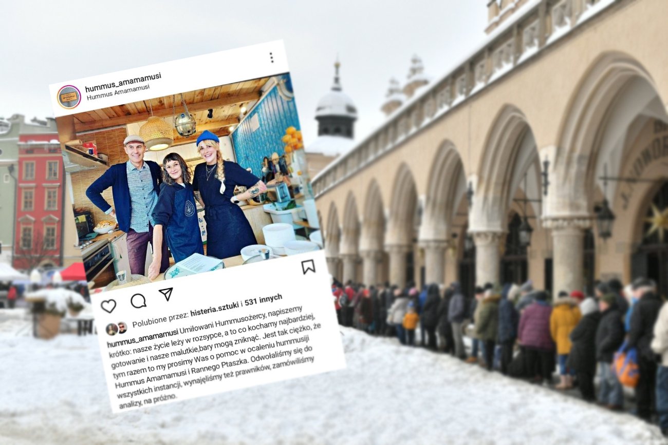 Restauracji "Hummus Amamamusi" grozi zamknięcie