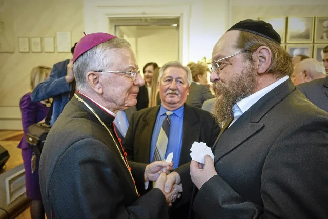 Wigilijny oplatek w Urzedzie Miasta