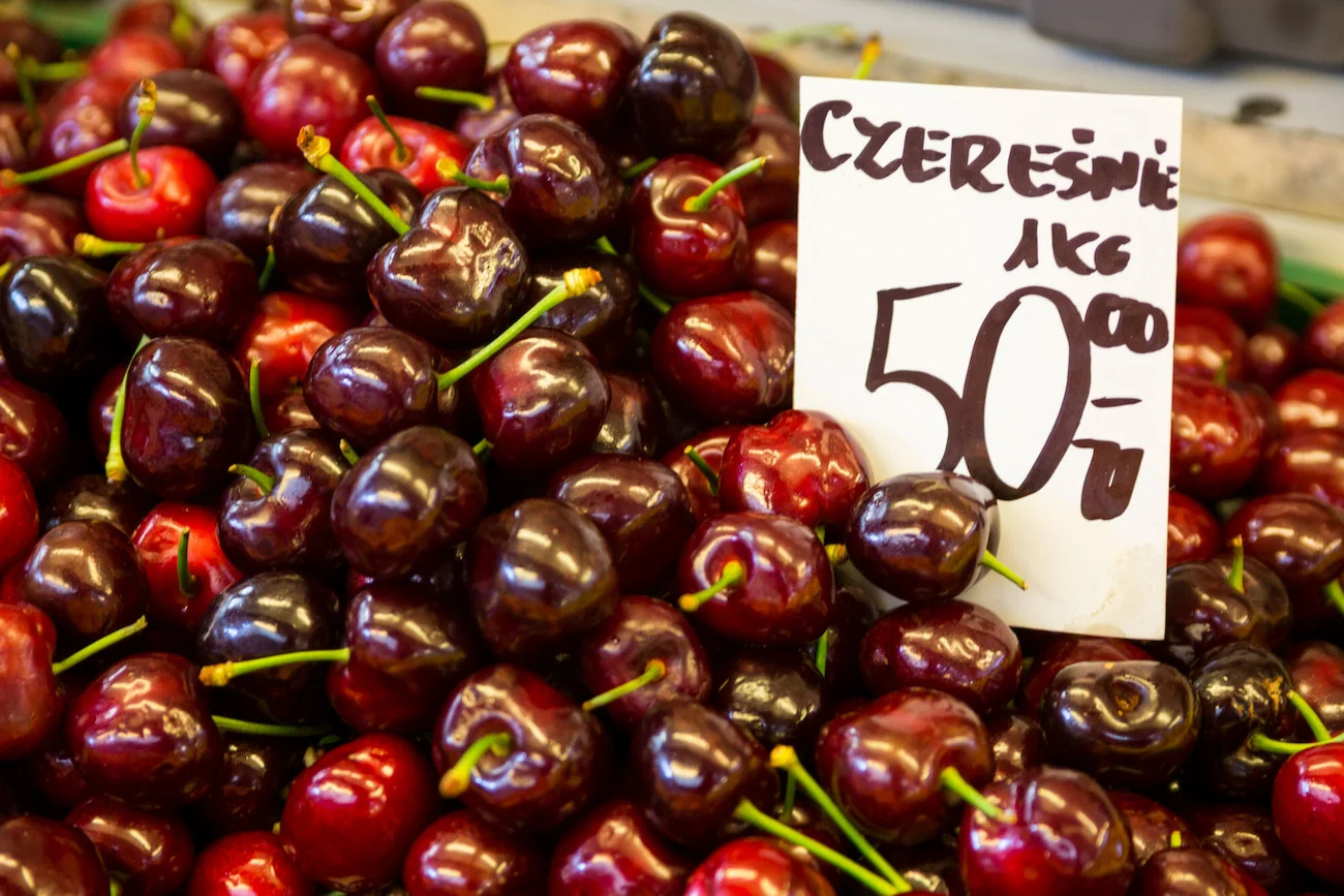 Czereśnie we Włoszech tańsze niż w Polsce