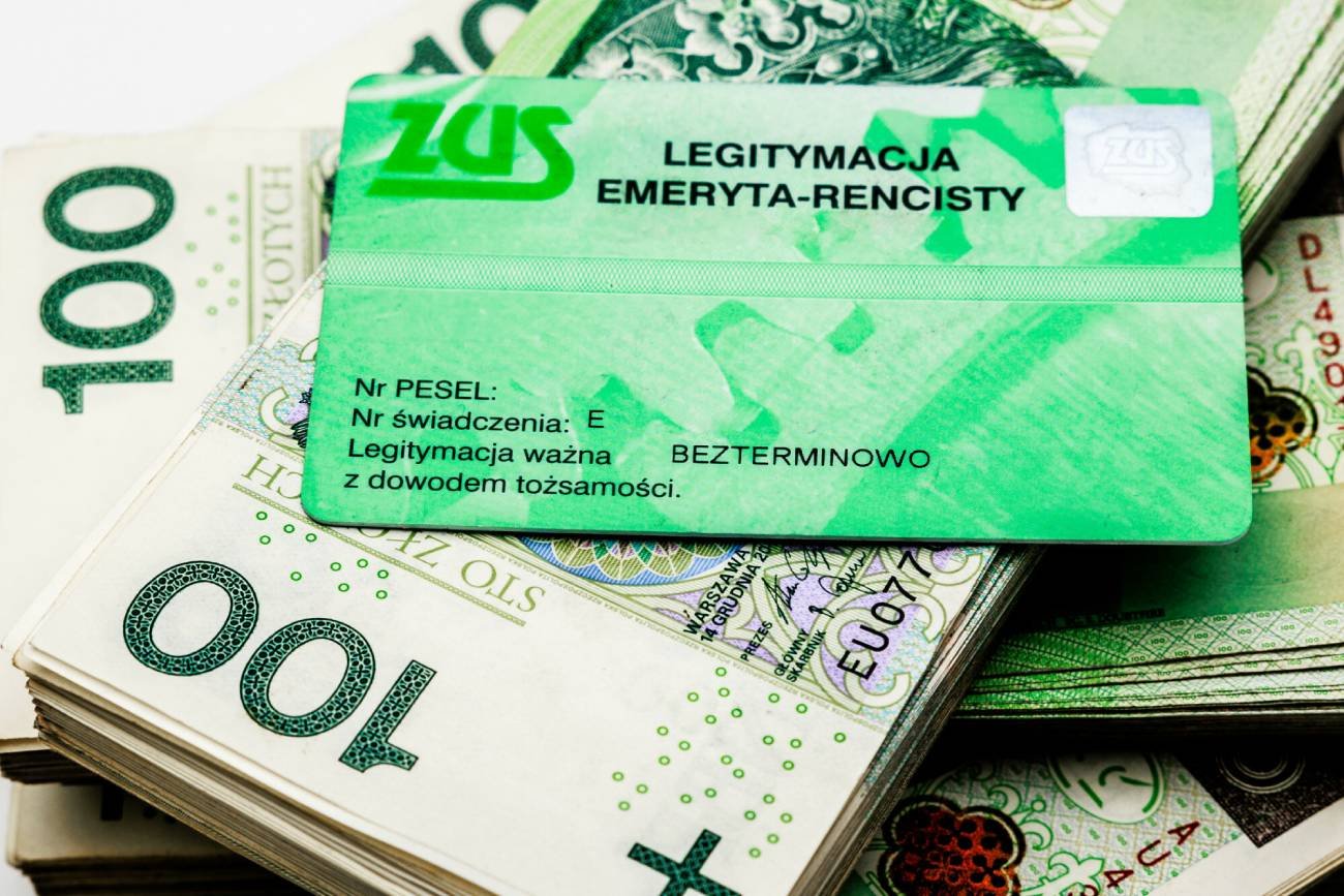 Legitymacja emeryta-rencisty.