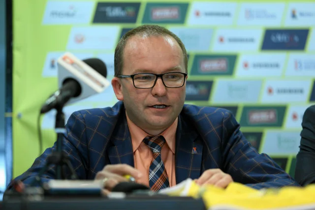 Waldemar Leszcze jeszcze z czasów prezesury w Motorze Lublin