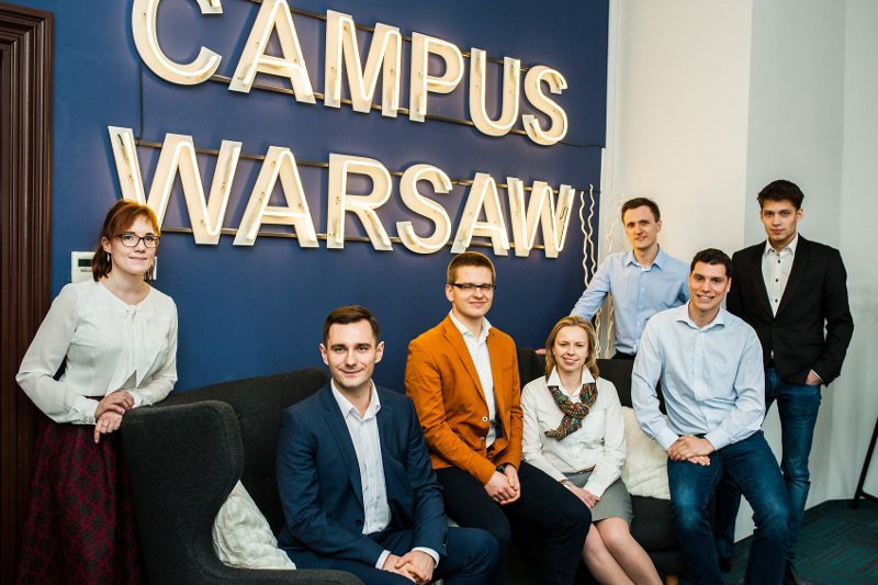 Zespół WealthArc w Campus Warsaw.