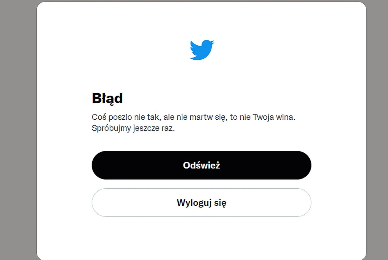 Awaria Twittera